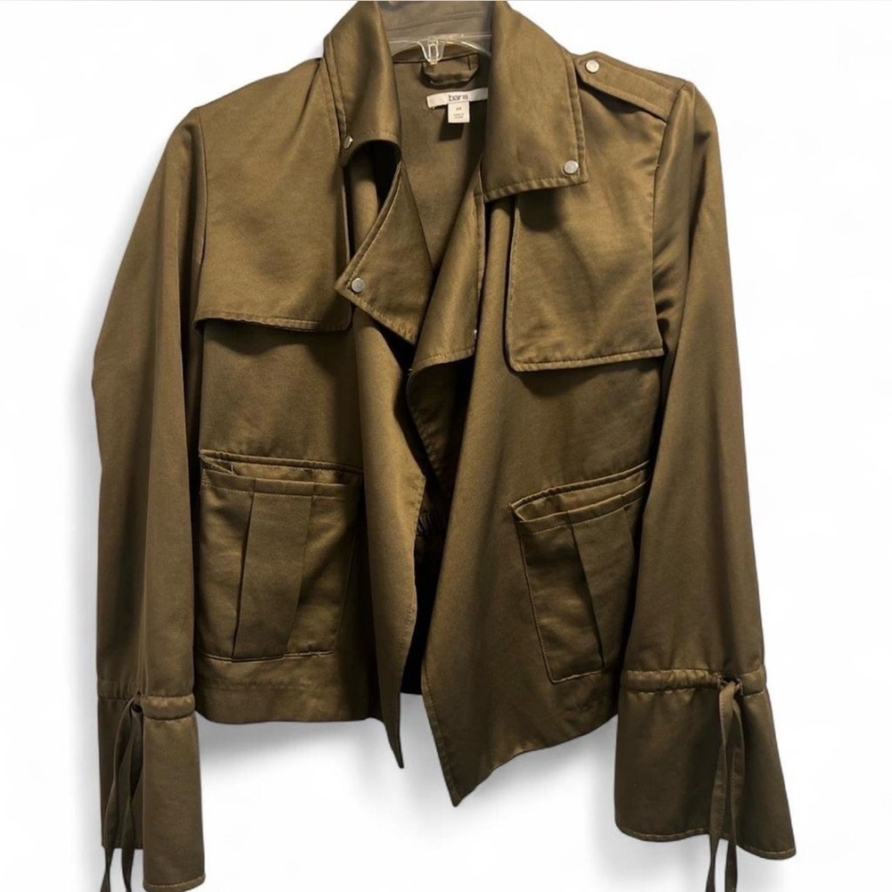 Bar III Olive Utility Jacket for Women